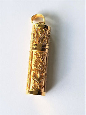 Sterling Silver Keepsake Pendant For Ashes of Loved Ones