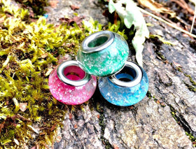 Solid Color Beads with Cremains - Multibead Packs