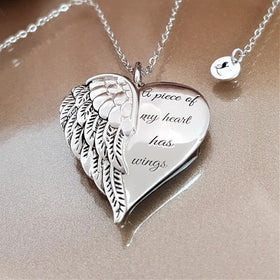 A Piece of My Heart Has Wings .925 Pendant Type 2