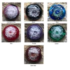 Wire wrapped alien world cremation jewelry color chart