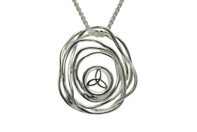 Cradle of Life Ripple Memorial Necklace