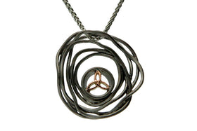 Cradle of Life Ripple Memorial Necklace