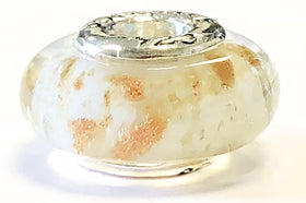 Pandora Compatible Glass Bead with Cremains