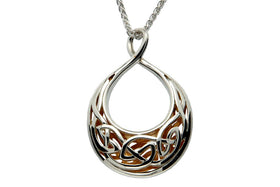 Crescent Window to the Soul Memorial Necklace