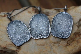 Silver Fingerprint Jewelry