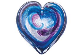 Twilight Sky Giant Heart with Cremains