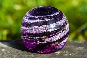 Sparkle Paperweight with Infused Cremains