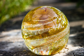 Sparkle Paperweight with Infused Cremains