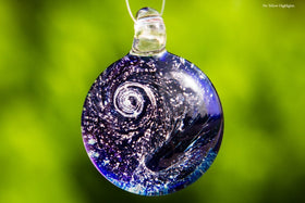 Night Swirl Pendant with Ash