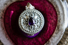 Sterling Silver Keepsake Locket For Cremains from People and Pets