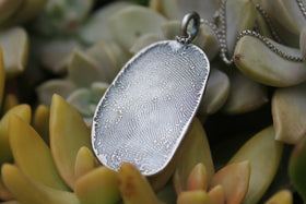 Silver Fingerprint Jewelry