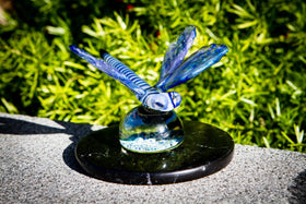 Dragonfly Figurine with Cremation Ash