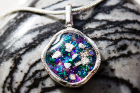 Cremation Jewelry Pendant with Cremation Ash