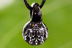 Sea Turtle Hologram Pendant with Cremation Ashes