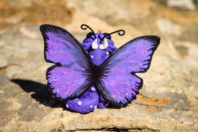 Butterfly Dragon with Sterling Silver Keepsake Urn