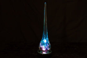 Curly Angel Drop with Cremation Ash - 12