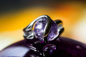 Sterling Silver Ring 12mm Setting Only