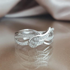 Presence of Angels Sympathy Ring .925 Silver