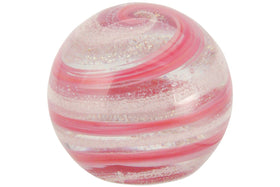 Pink Silve Cremation Orb