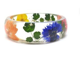 Wildflower Bracelet with Infused Cremation Ash