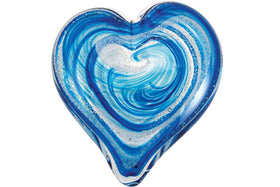 Ocean Waves Giant Heart with Cremains