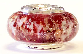 Pandora Compatible Glass Bead with Cremains