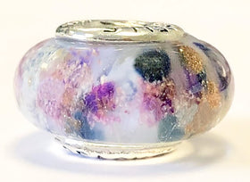 Pandora Compatible Glass Bead with Cremains