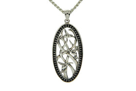 Hummingbird Sympathy Forest Necklace in Gold and Silver