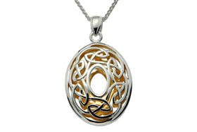 Oval Window to the Soul Memorial Necklace