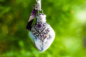 silver-heart-with-amethyst-pendant-for-cremation-ash
