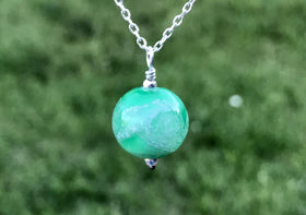 Cosmic Swirl Memorial Pendant