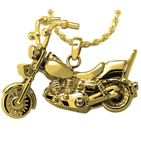 Motorcyle Keepsake Pendant Urn for Cremation Ash