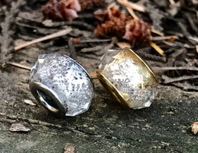 Crystal Cut Beads with Cremains