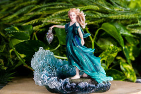 Lost Sailor Sculpture with Silver Keepsake Urn