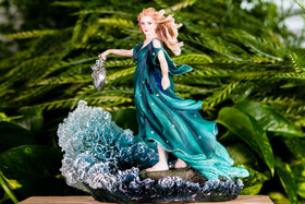 Lost Sailor Sculpture with Silver Keepsake Urn