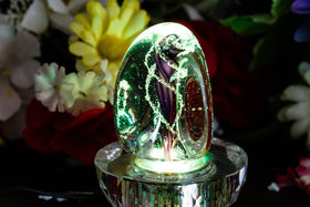 Multi-Color Glass Light Stand