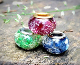 Nature's Love Beads with Cremains (3-Pack)