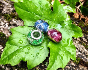 Nature's Love Beads with Cremains (3-Pack)
