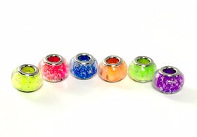 (3-Pack) Neon Flourescent Beads with Cremains