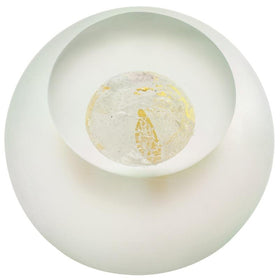 Opal Planet Orb with Cremains