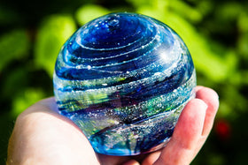 Sparkle Paperweight with Infused Cremains