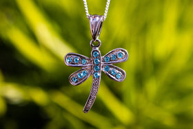 Dragonfly Pendant Necklace